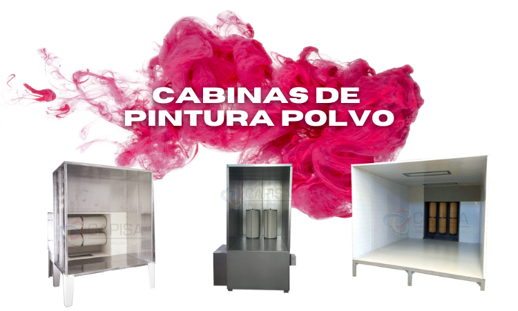 Cabinas de pintura en polvo